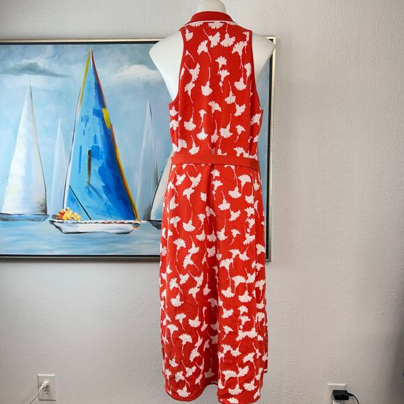Diane von Furstenburg Wrap Dress DVF Target Collared 
Gingko Midi size XXL NWT - Picture 3 of 7